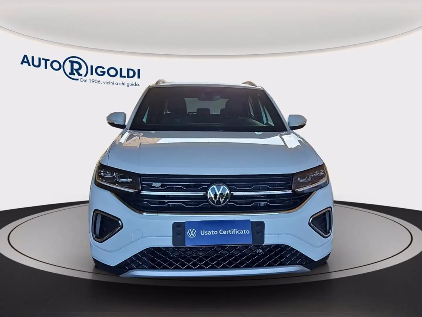 Volkswagen T-Cross 1.0 tsi r-line 115cv Blanc - 2