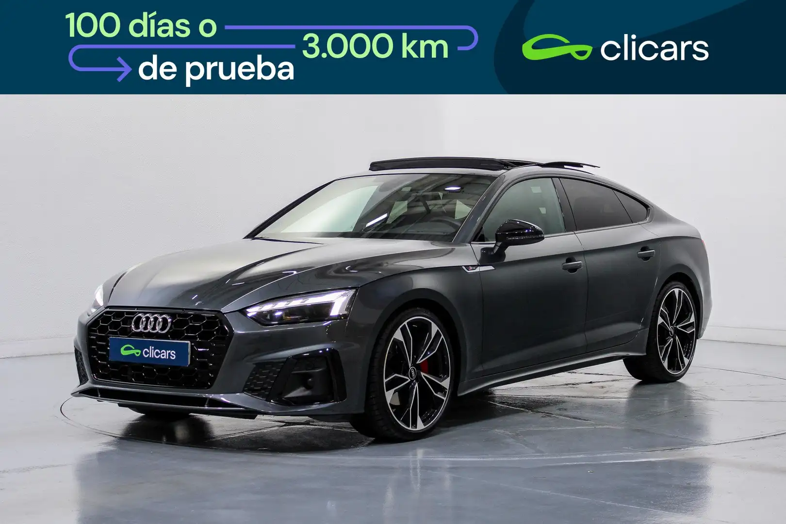 Audi A5 Sportback 40 TDI S line S tronic Gris - 1