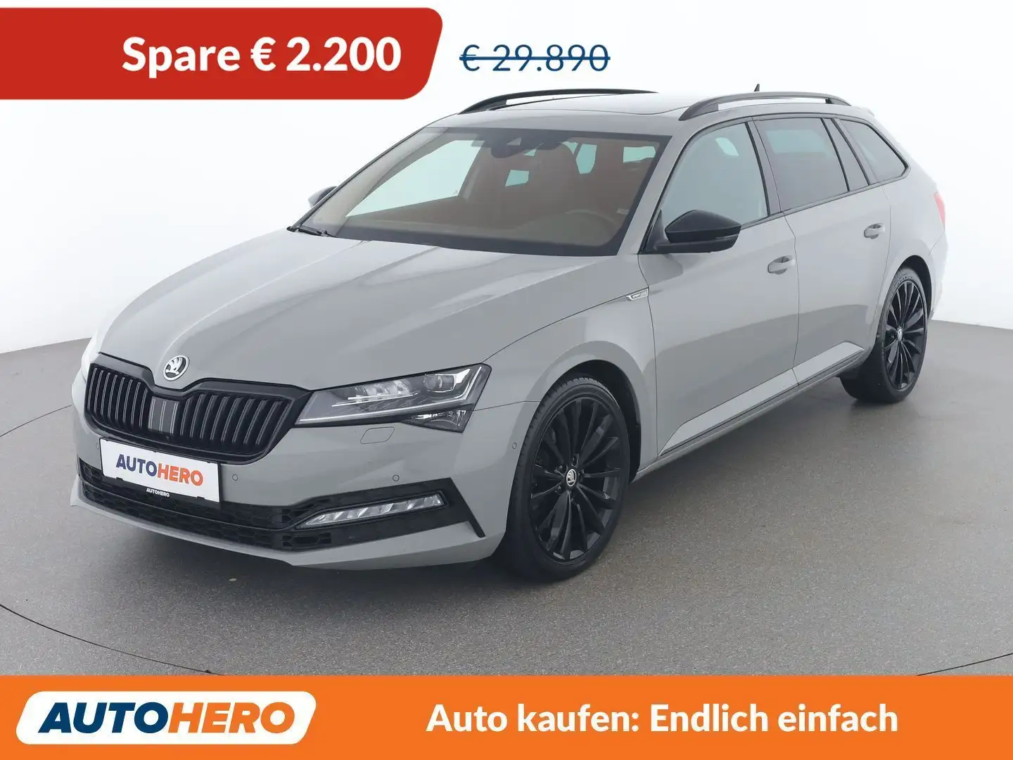 Skoda Superb 2.0 TSI SportLine 4x4 Grau - 1