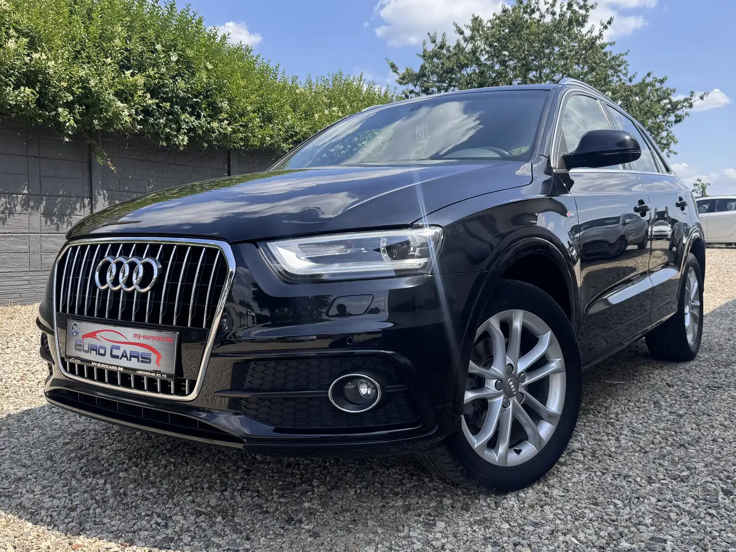 Audi Q3 2.0 TDi S line CUIR/XENON/LED/CRUISE/SENSOR/NAVI Noir - 1