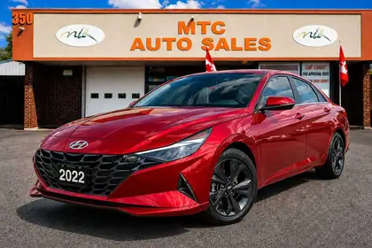 Red 2022 Hyundai Elantra Sedan  Automatic