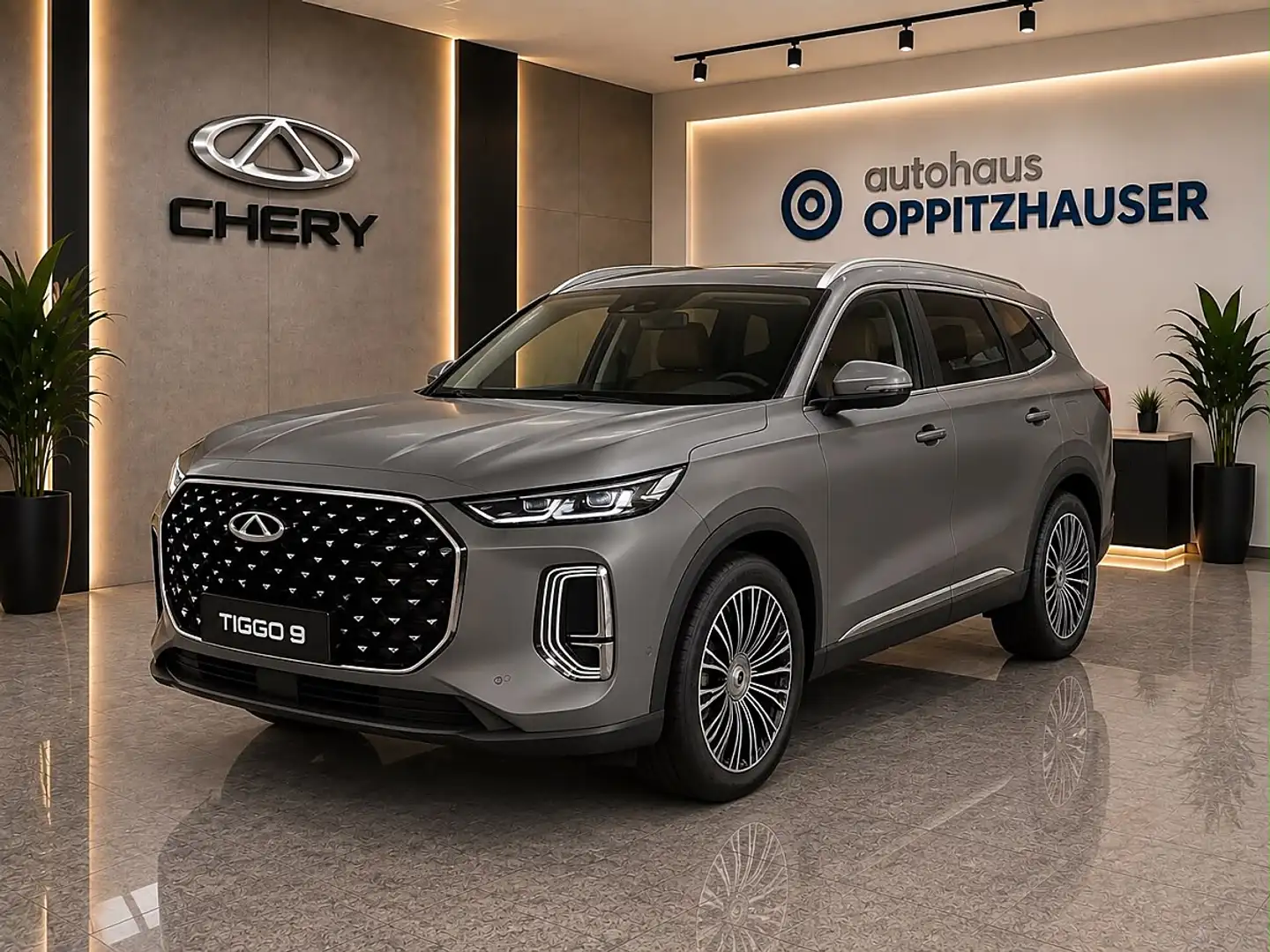Chery Tiggo 9 PHEV Unique AWD Grau - 1