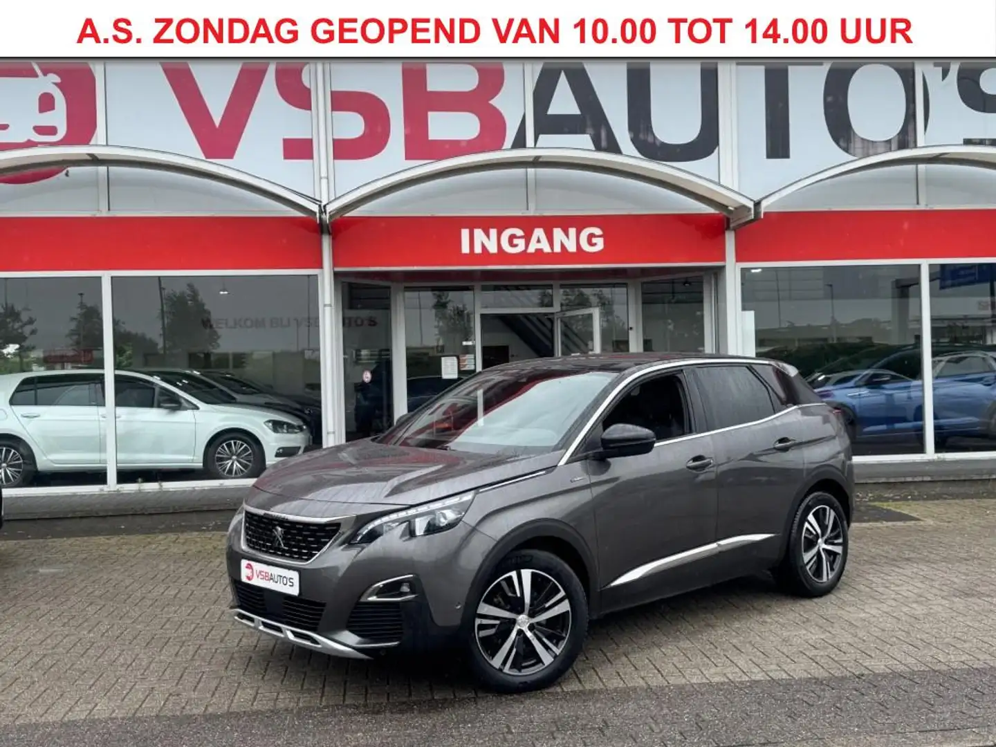Peugeot 3008 1.2 PURETECH AUT. 130PK GT LINE LED NAVI CAMERA CA Grigio - 1
