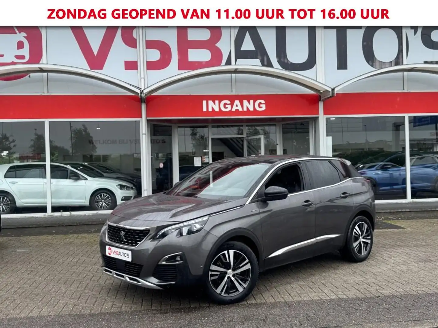 Peugeot 3008 1.2 PURETECH AUT. 130PK GT LINE LED NAVI CAMERA CA Gris - 1