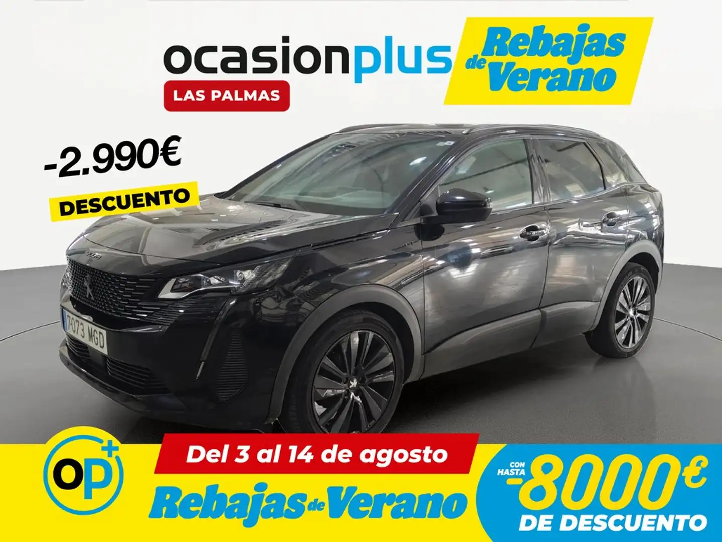Peugeot 3008 1.5BlueHDi GT S&S EAT8 130 Negro - 1