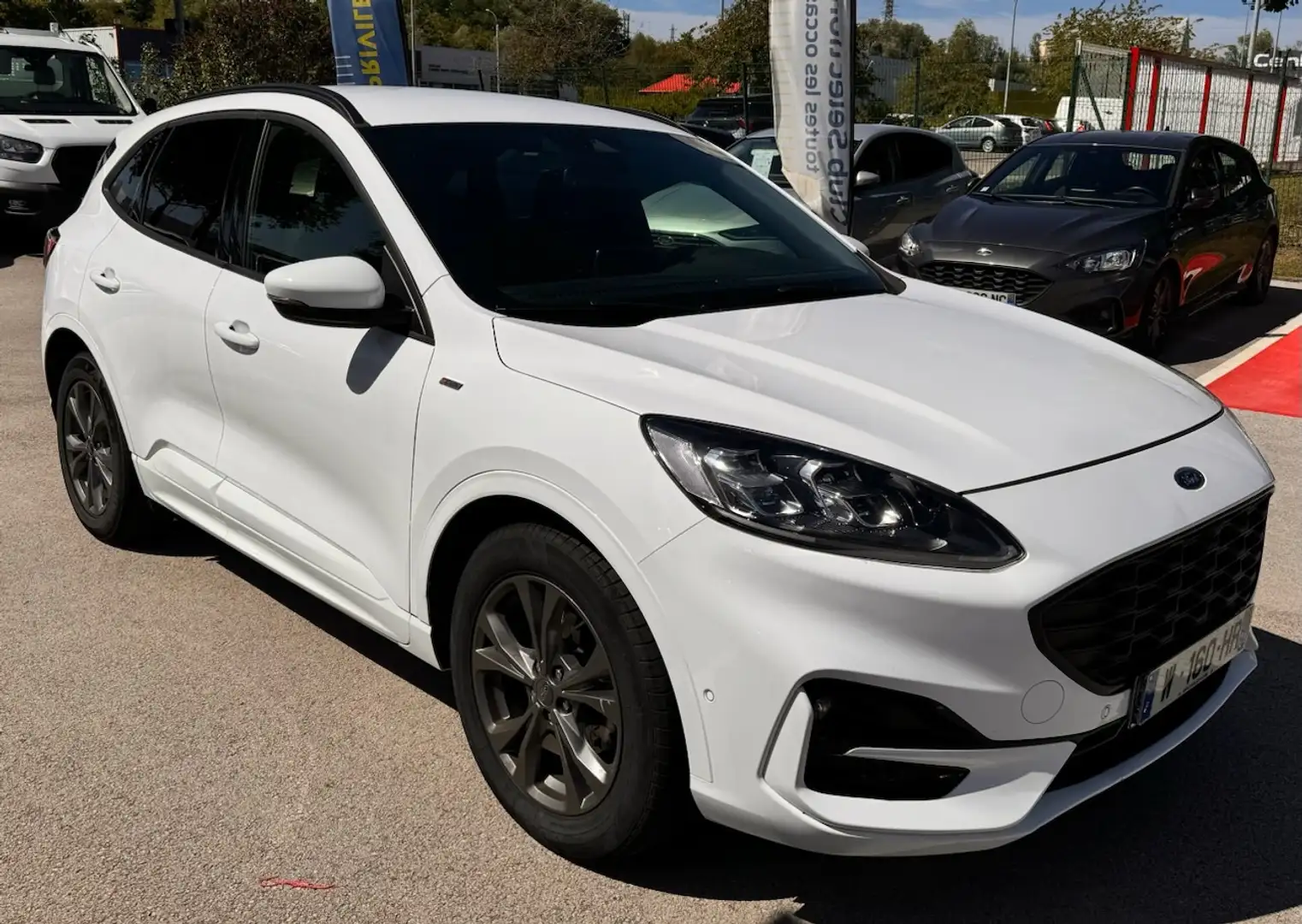 Ford Kuga Kuga 2.0 EcoBlue 150 mHEV BVM6 ST-Line X Blanc - 1