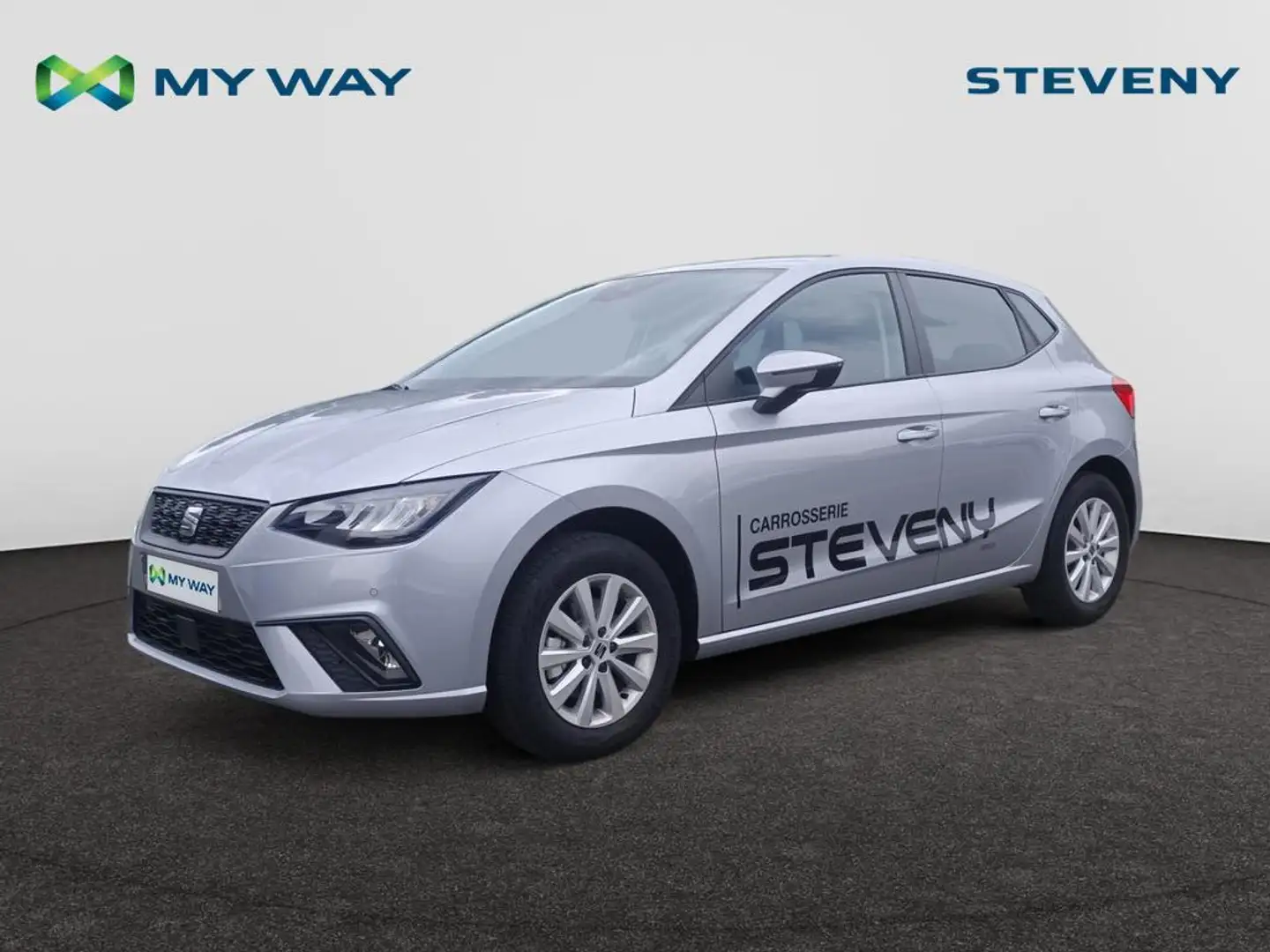 SEAT Ibiza 1.0 TSI STYLE 5T 81 DG8 AU7 Argent - 1