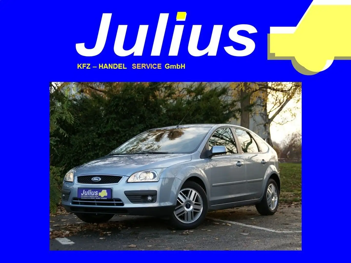Ford Focus 1.6 Ghia KLIMAAUTO/PDC/TEMPOMAT/1.HAND Blu/Azzurro - 1