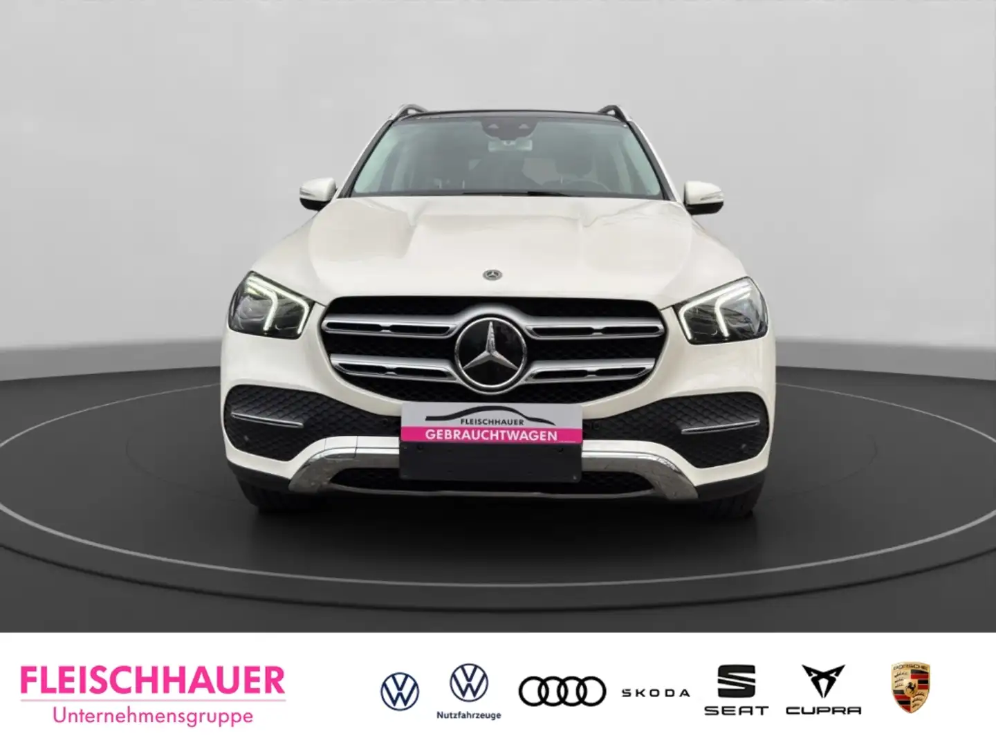 Mercedes-Benz GLE 350 de 4Matic LED+Navi+AHK+Pano+HUD+Burmester Weiß - 2