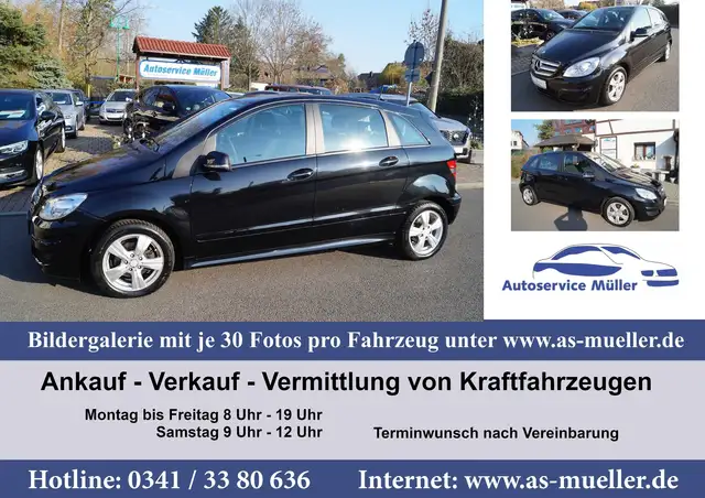 Mercedes-Benz B 160 Klima-Allwetter-PDC-Sitzheizung-Navi-AHK