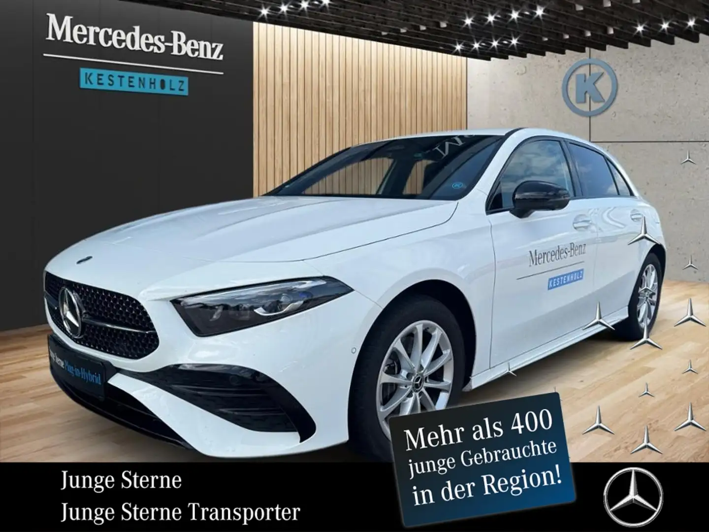 Mercedes-Benz A 250 e Kompaktlimousine mit EQ Hybrid Technologie Blanc - 1