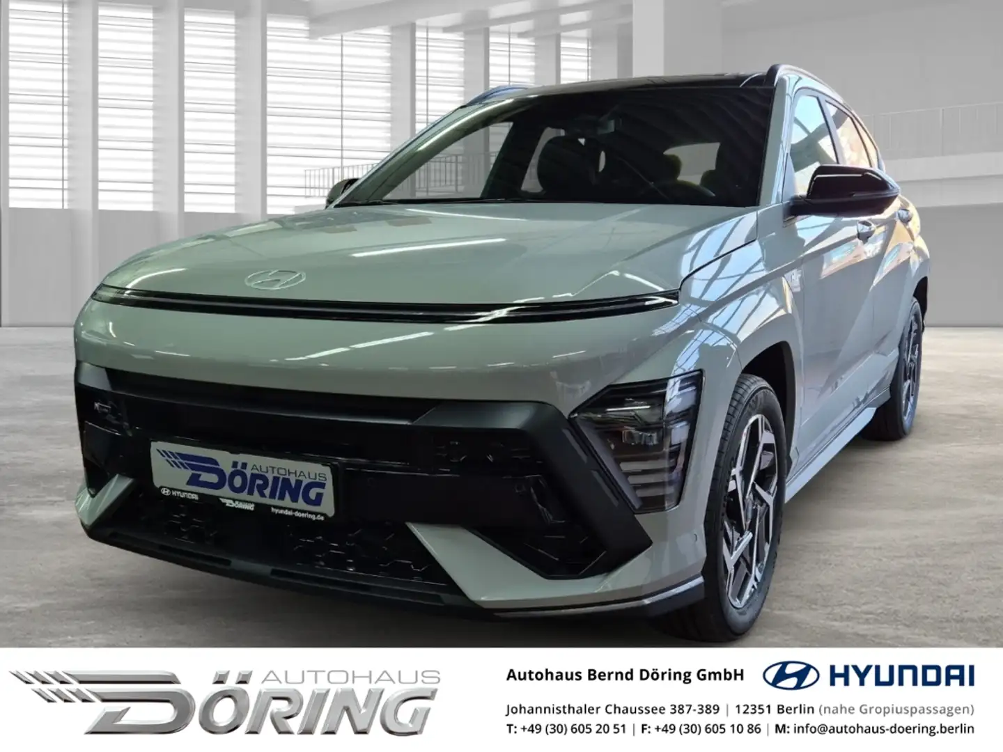 Hyundai KONA Hybrid N Line 1.6 (141 PS) DCT Ultimate Bose SD Grau - 1