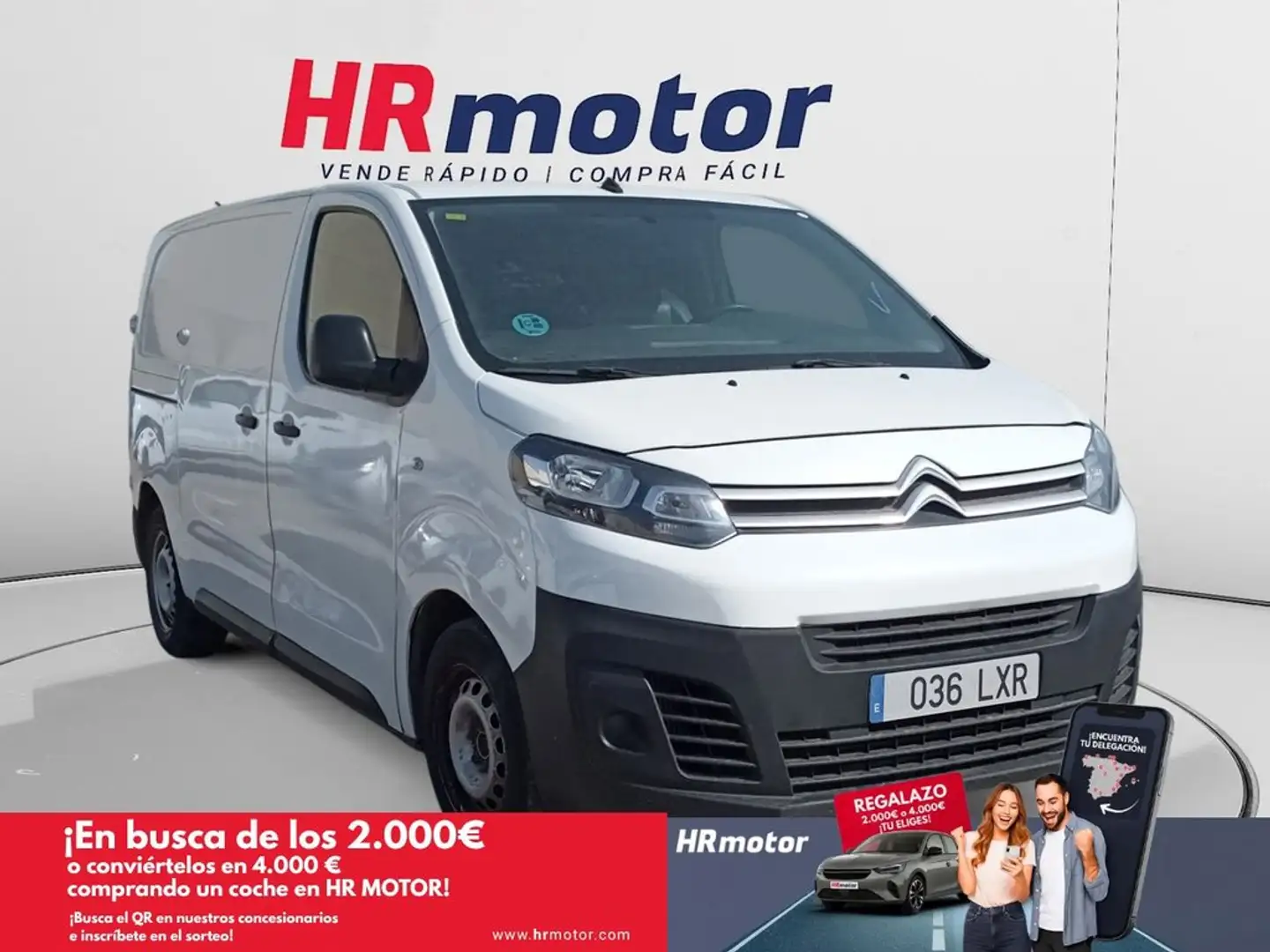 Citroen Jumpy 1.5 BlueHDi 100 Control M Blanc - 1
