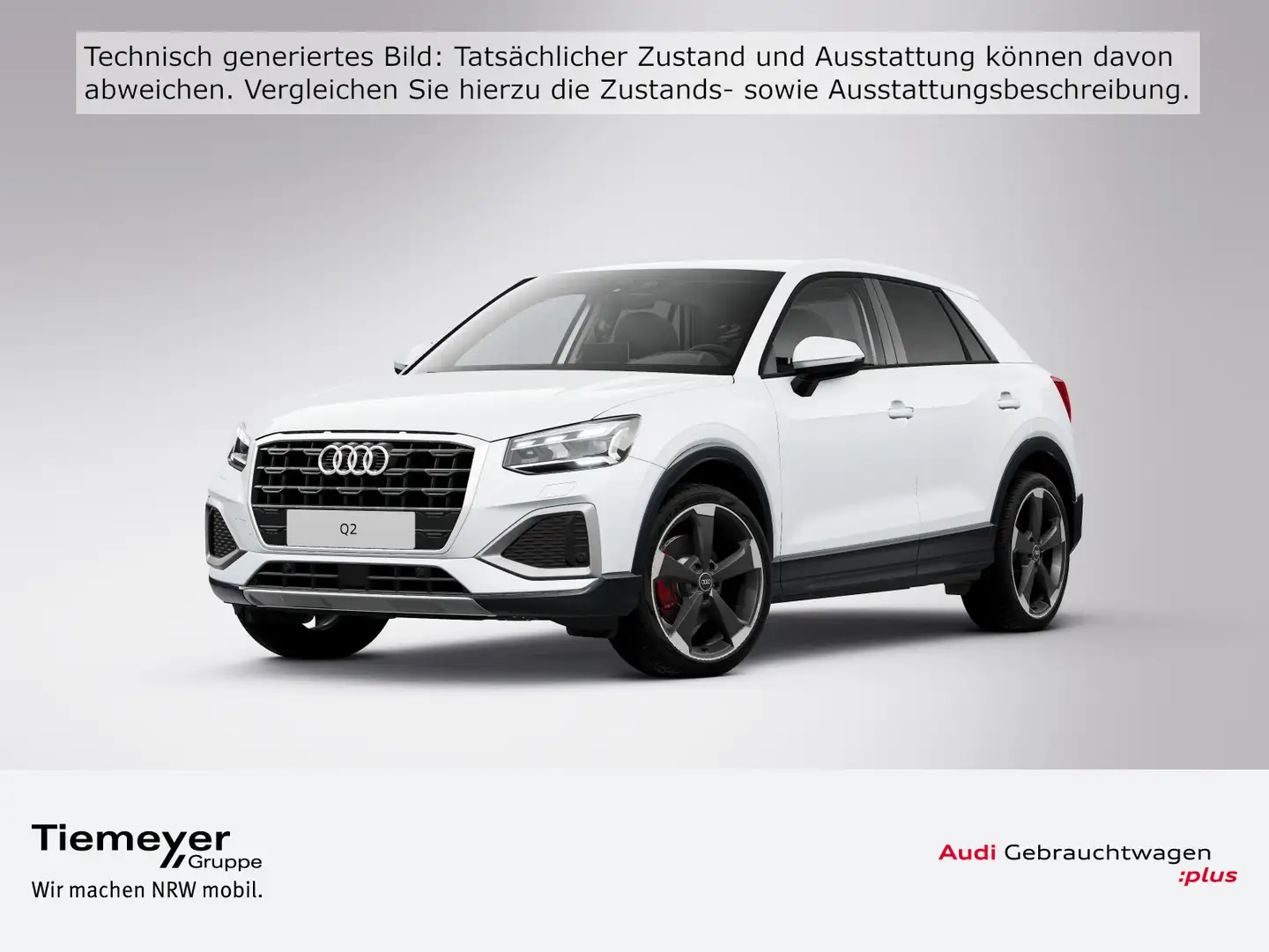 Audi Q2 35 TFSI ADVANCED LM19 KAMERA AHK MATRIX Weiß - 1