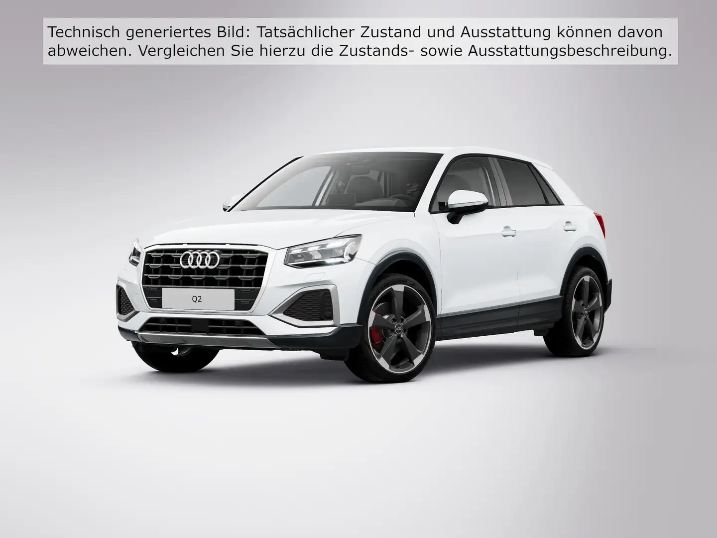 Audi Q2 35 TFSI ADVANCED LM19 KAMERA AHK MATRIX Weiß - 2
