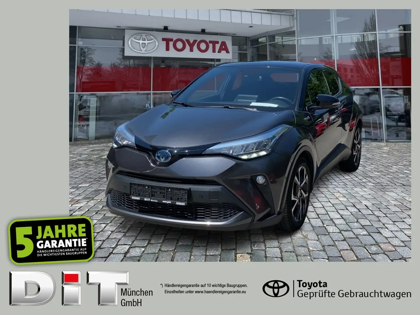 Toyota C-HR 1.8 Team D Zwart - 1