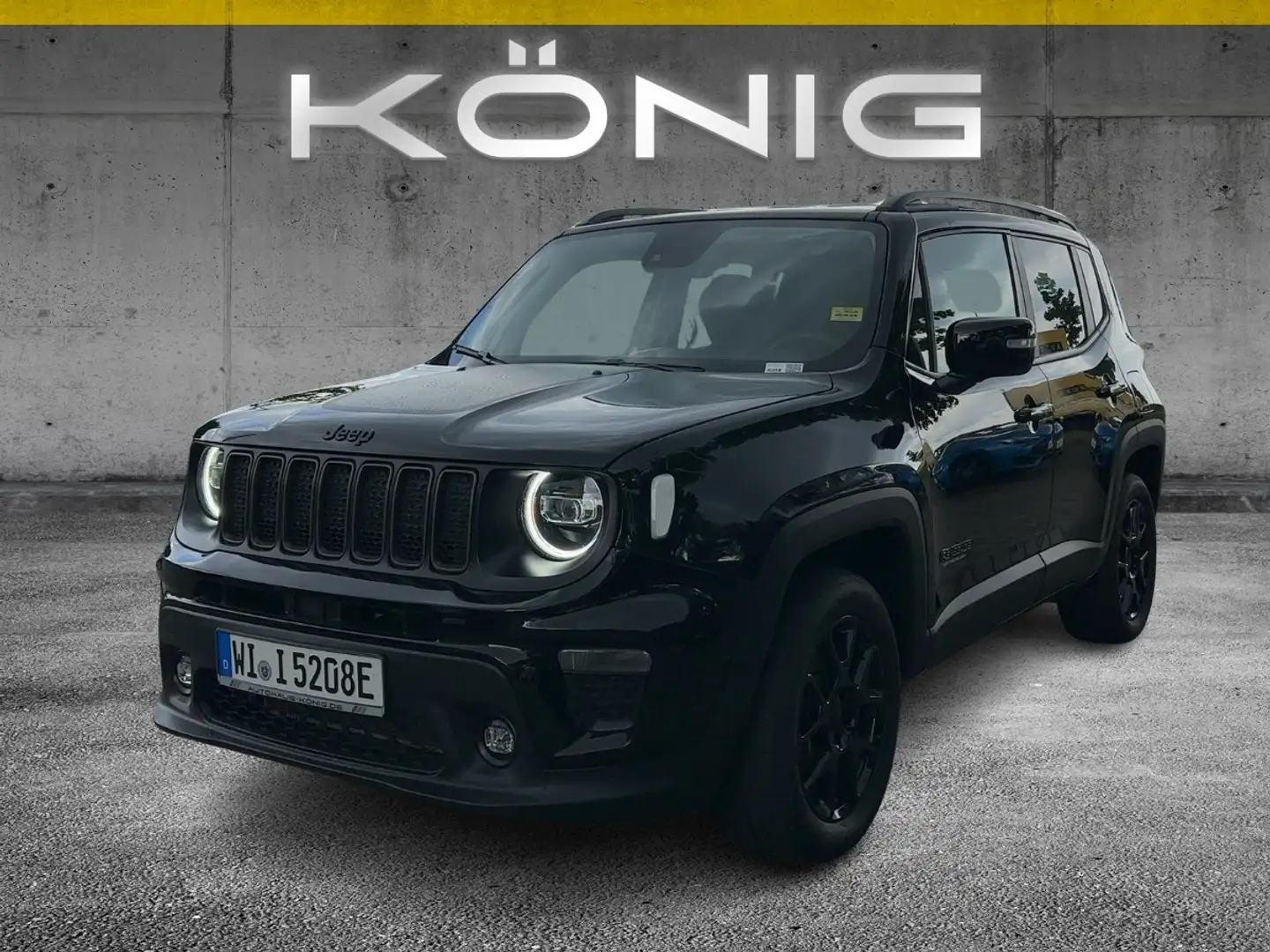Jeep Renegade 1.3 PHEV Up Automatik 4x4 Klima* Schwarz - 1