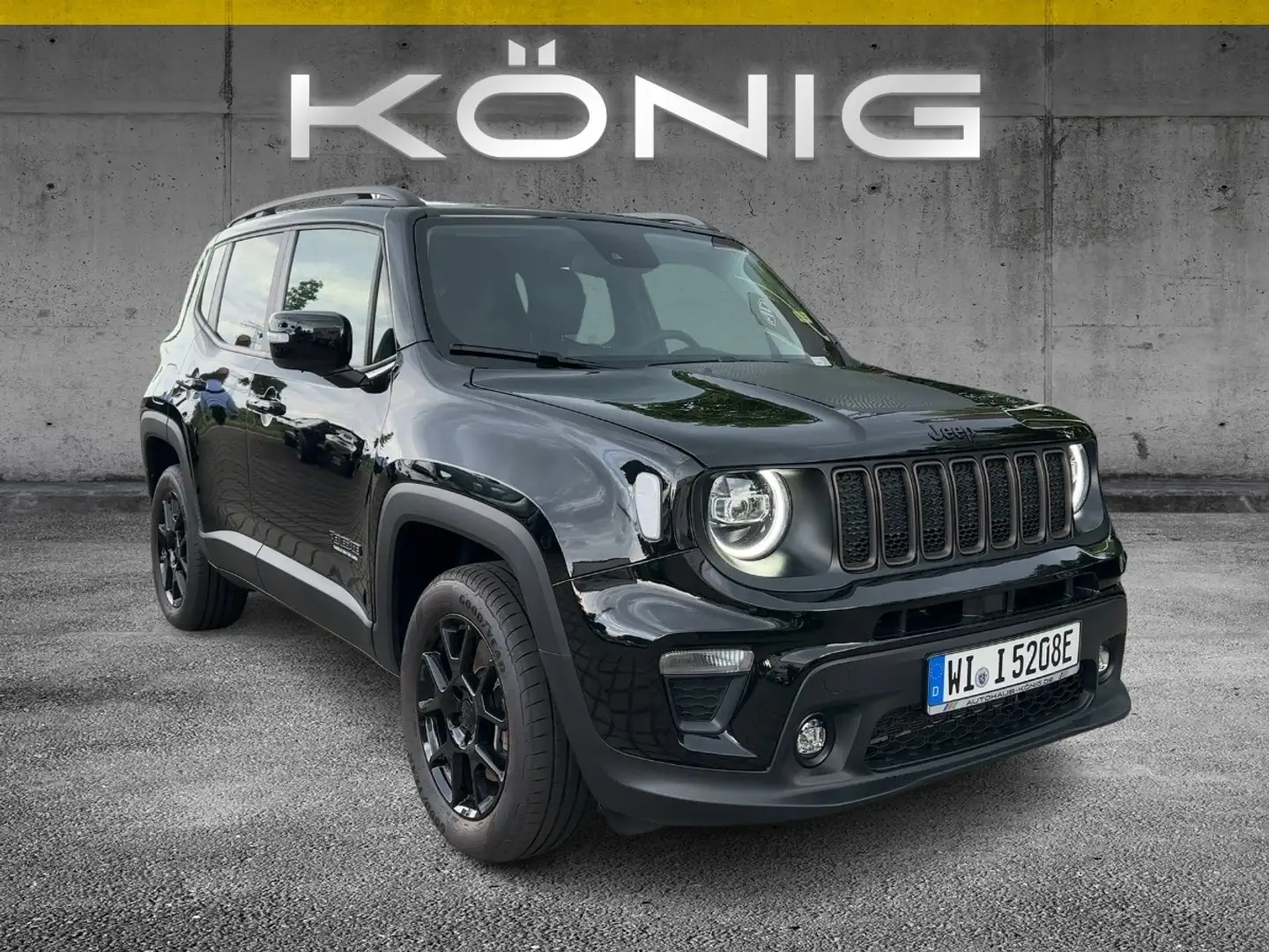 Jeep Renegade 1.3 PHEV Up Automatik 4x4 Klima* Schwarz - 2