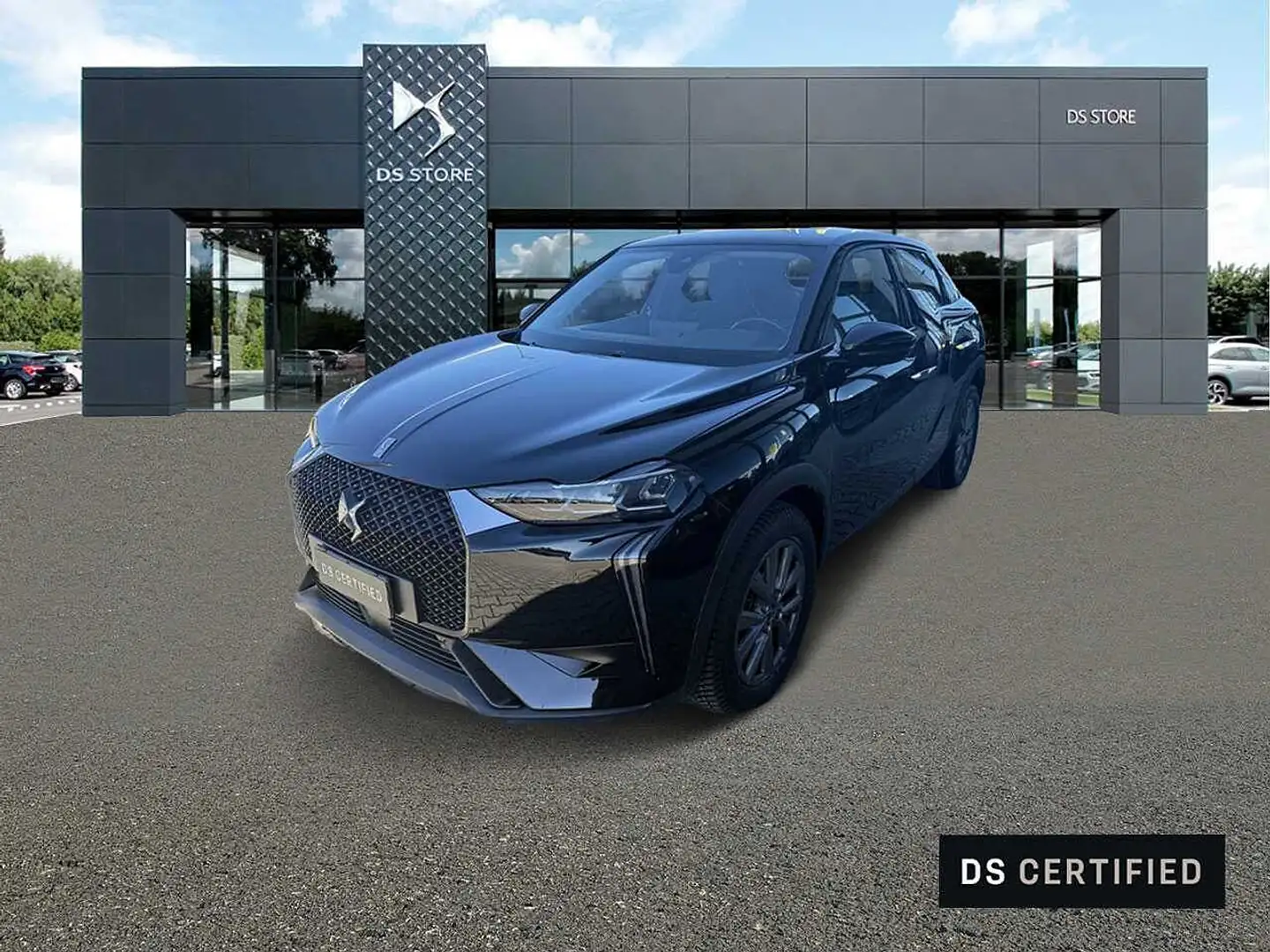 DS Automobiles DS 3 Crossback 3 1.2 PureTech 130 EAT8 Bastille Business Zwart - 1