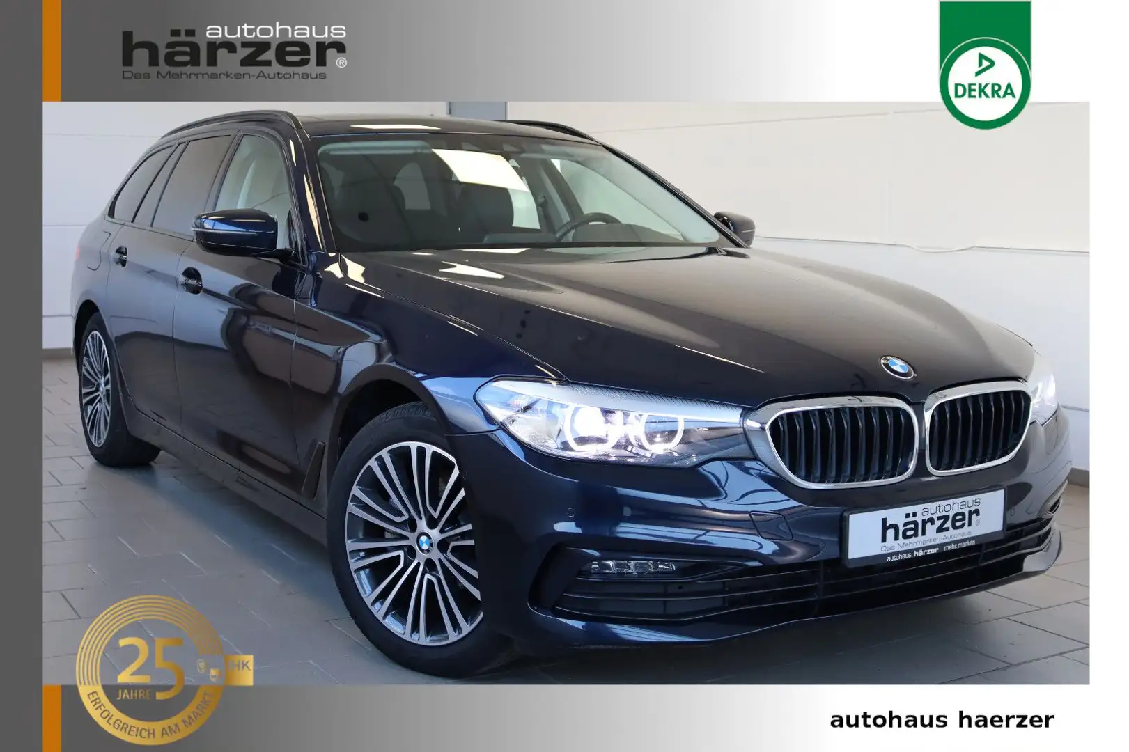 BMW 520 d Tour. xDrive Sport Line *LED*NAV*PANO*RFK* Blauw - 1