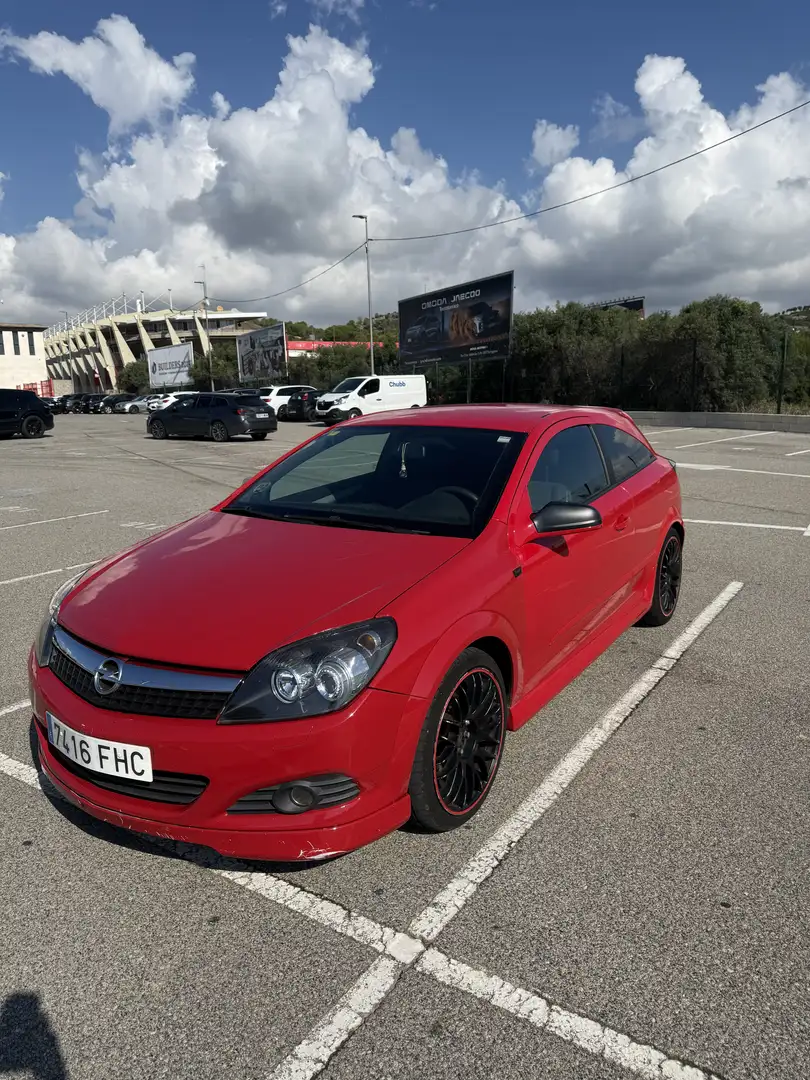 Opel Astra 1.9 h gtc Rojo - 1
