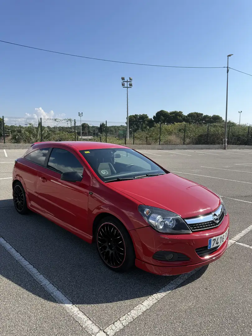 Opel Astra 1.9 h gtc Rojo - 2