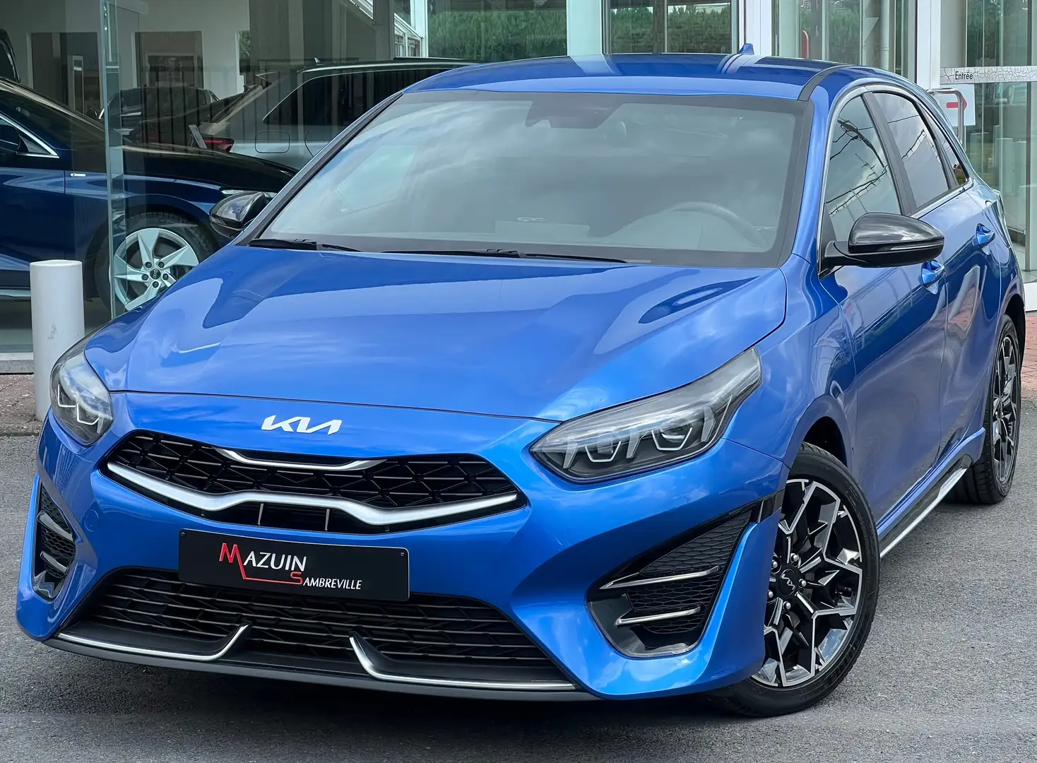 Kia Ceed / cee'd CeeD 1.0 T-GDi * GT-Line * 1er Prop * Gar 7 ans * Blauw - 1
