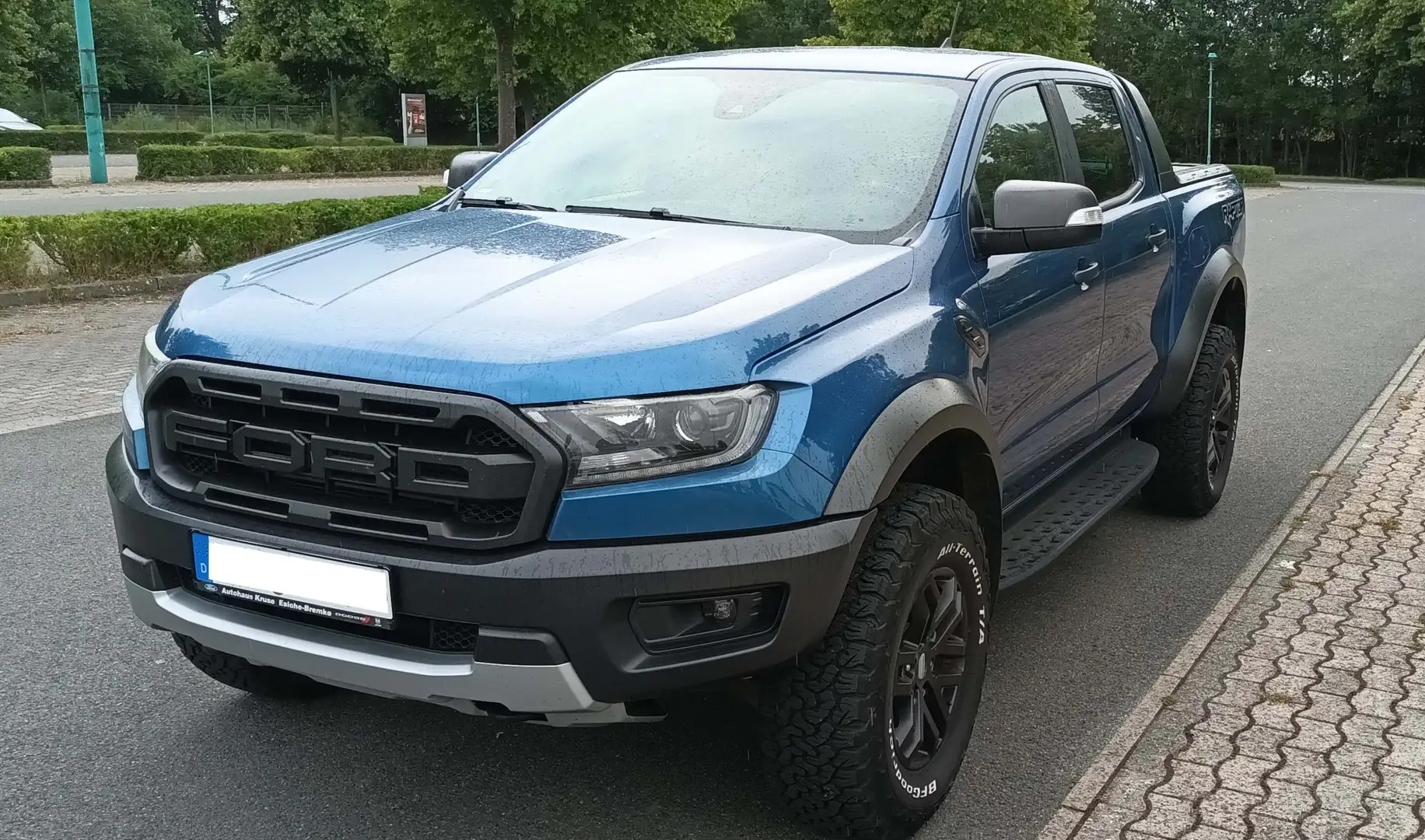 Ford Ranger Ranger 4x4 TDCi 2,0 l TDCi Panther Autm. Raptor Blau - 1
