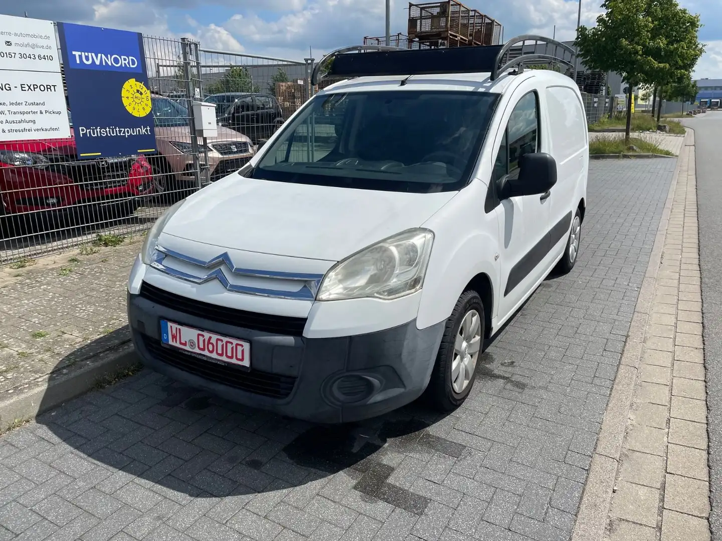 Citroen Berlingo 1,6L  Kasten Niveau B L1 *2Hand*LKW*AHK Bianco - 1