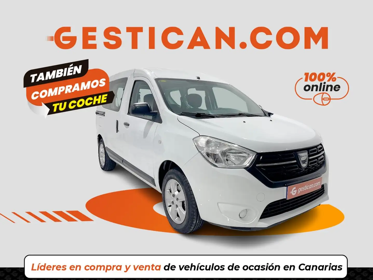 Dacia Dokker Stepway Essential 1.3 TCe 75kW GPF Blanco - 1