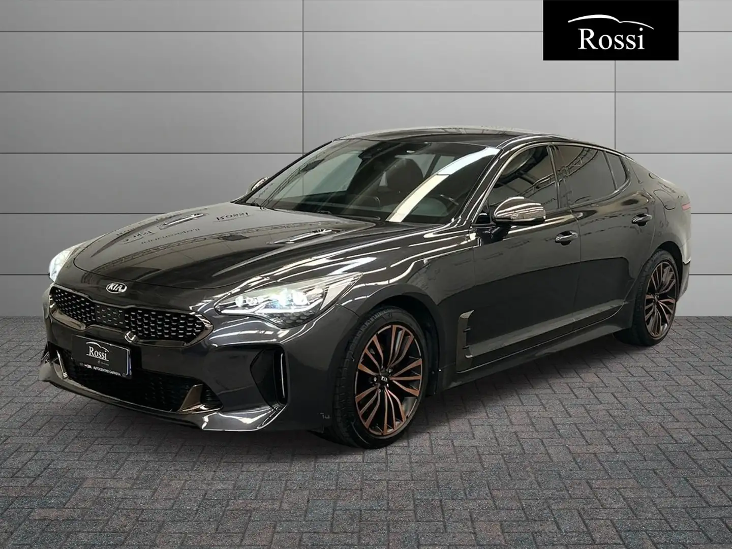 Kia Stinger 2.2 crdi GT Line awd 200cv auto my18 Grigio - 1
