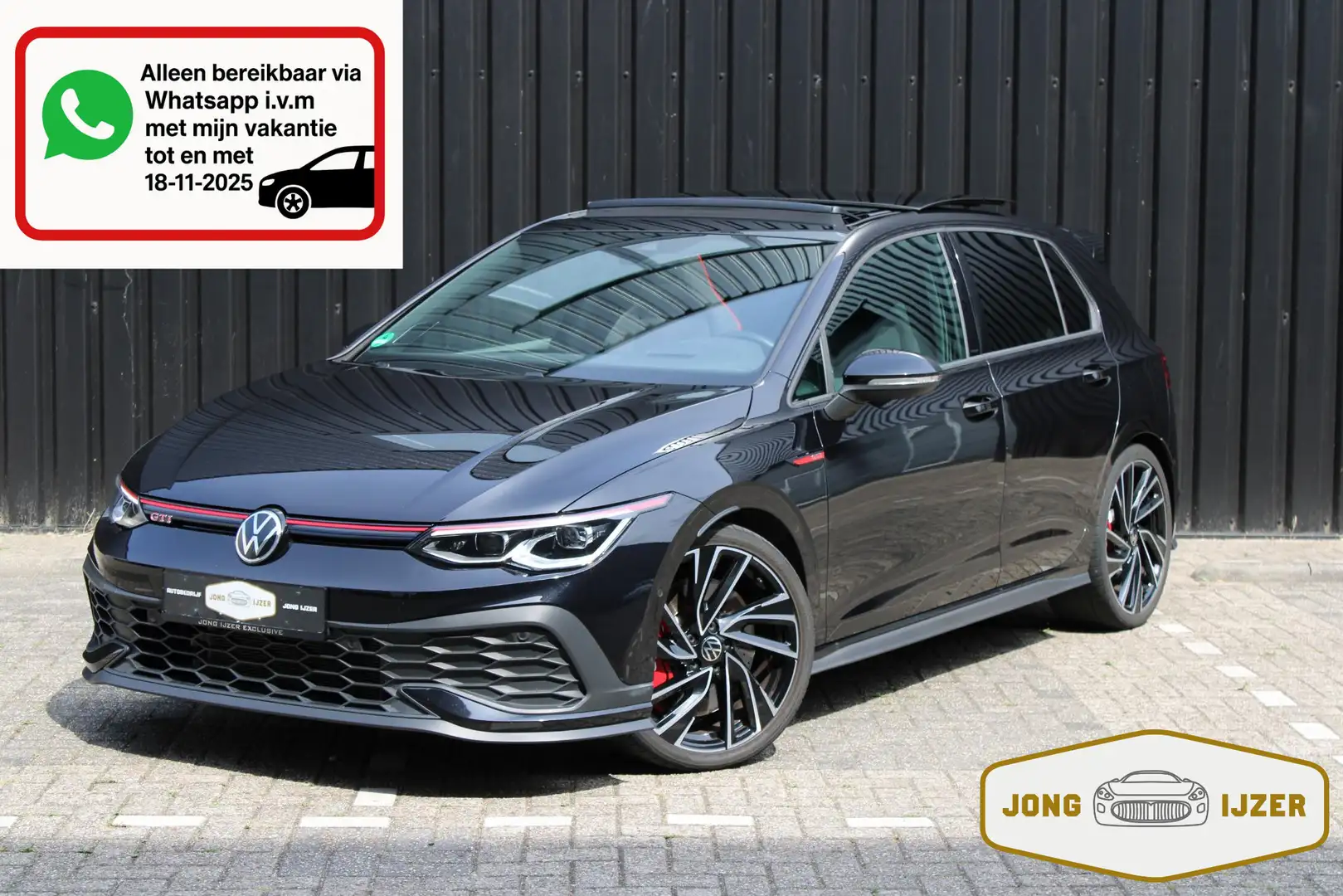 Volkswagen Golf GTI 2.0 TSI CLUBSPORT PANO HARMAN KAR HUD NURBURGR Noir - 1