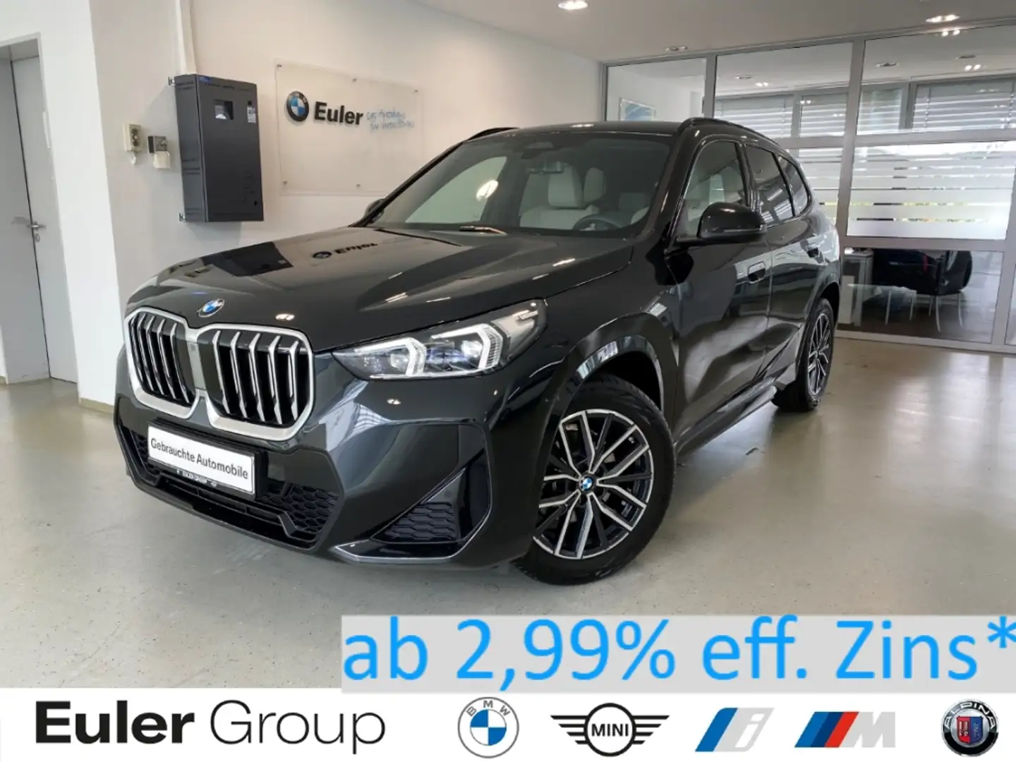 BMW X1 sDrive18i M Sport 18'' AHK Aktivsitz Memory adLED Schwarz - 1