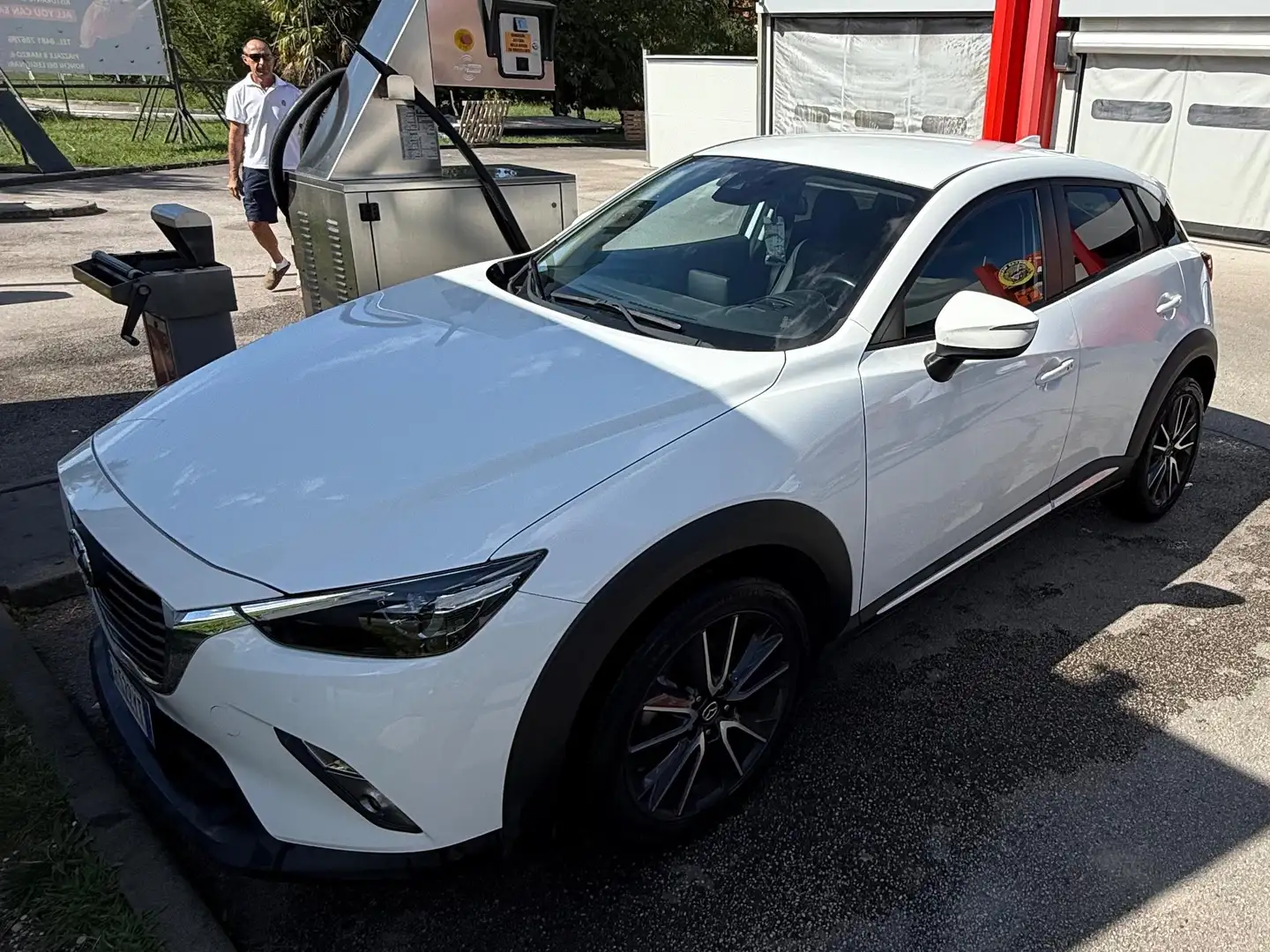 Mazda CX-3 CX-3 1.5d Exceed awd 105cv Bianco - 2