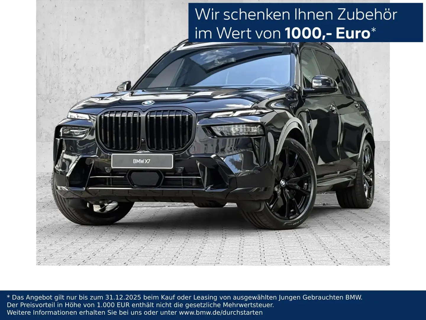 BMW X7 xDrive40d M Sport SKY DA PROF PA PROF B&W 22" Zwart - 1