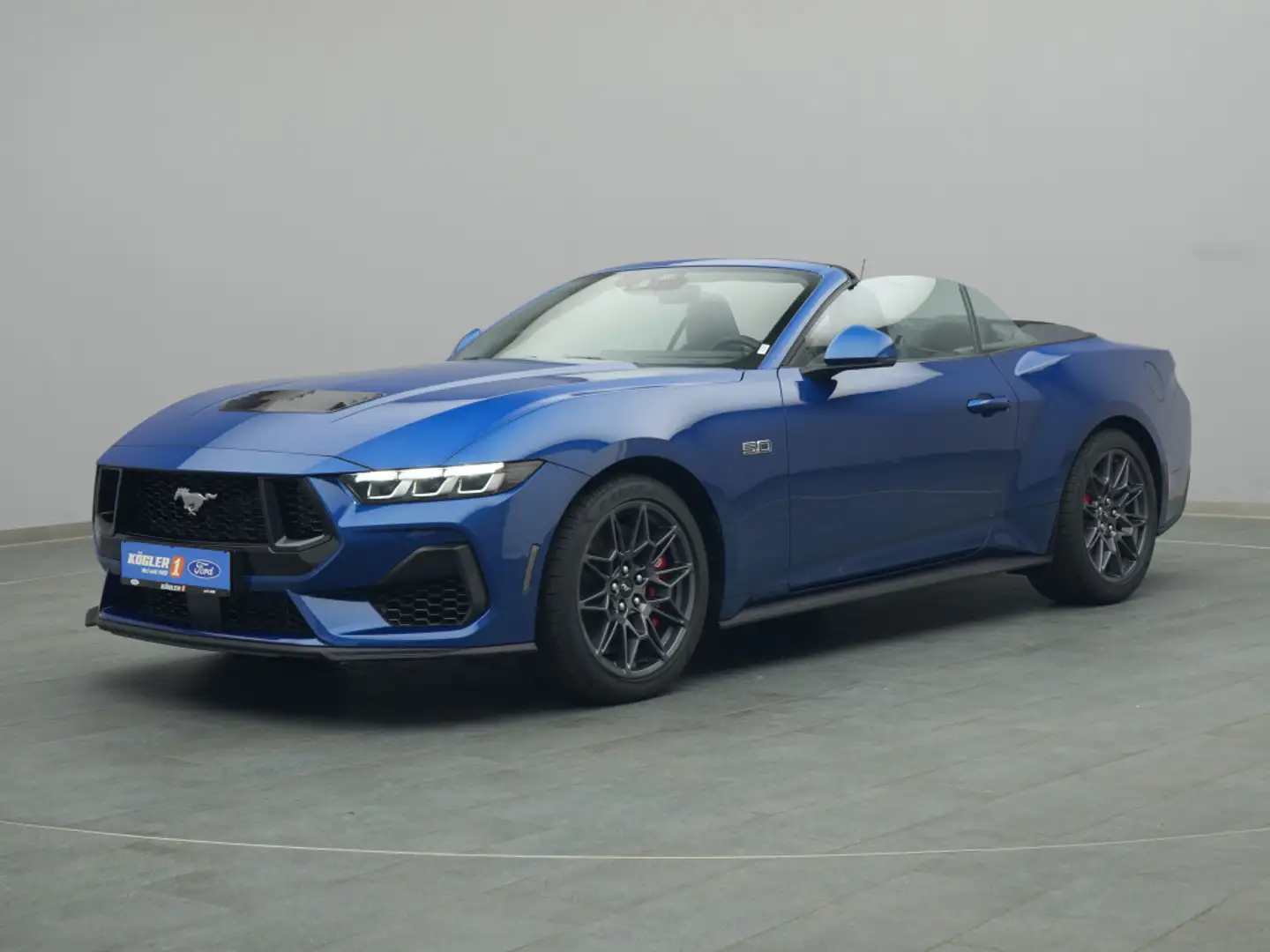 Ford Mustang GT Cabrio V8 446PS/MagneRide/LED Blau - 2