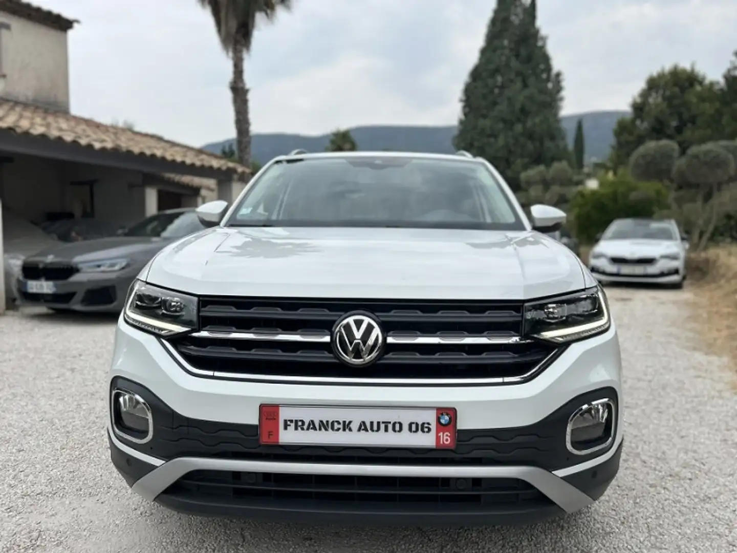 Volkswagen T-Cross 1.0 TSI 115CH CARAT DSG7 Weiß - 2