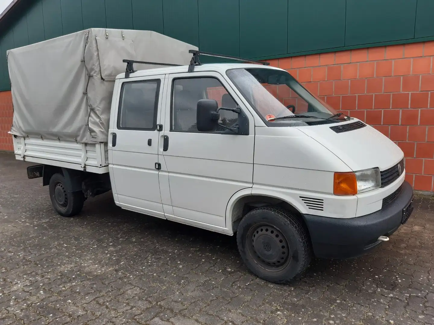 Volkswagen T4 Doka 1,9 TD - scheckheftgepflegt Blanc - 1
