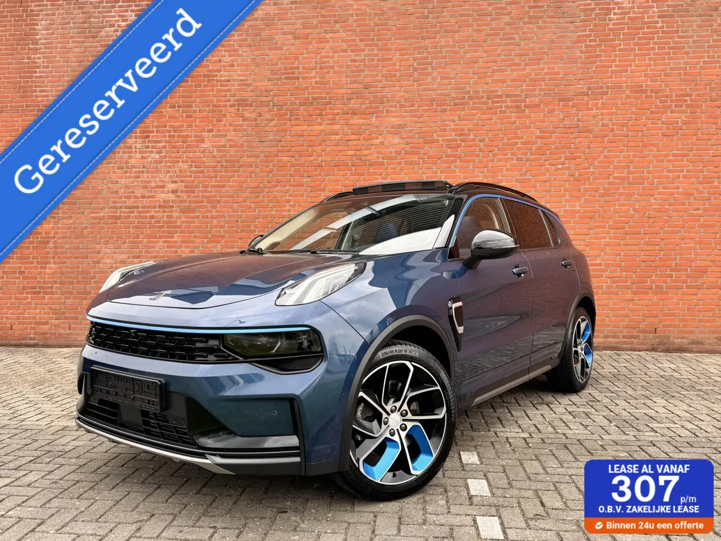 Lynk & Co 01 1.5 PLUG-IN HYBRID|360 CAMERA|PANO|CARPLAY| VOL Bleu - 1