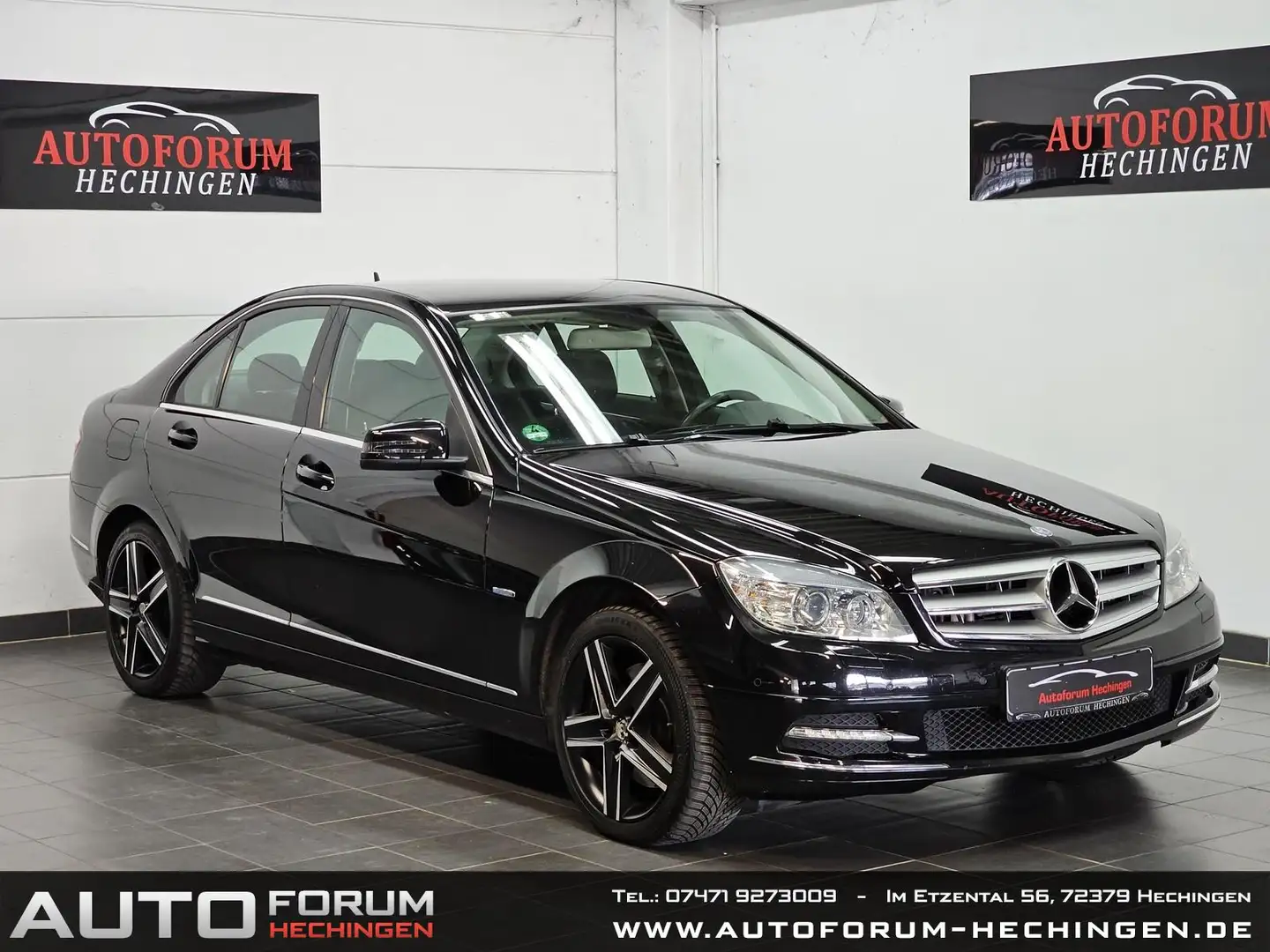 Mercedes-Benz C 350 CDI BlueEfficiency 4Matic Automatik ILS Navi Leder Zwart - 1