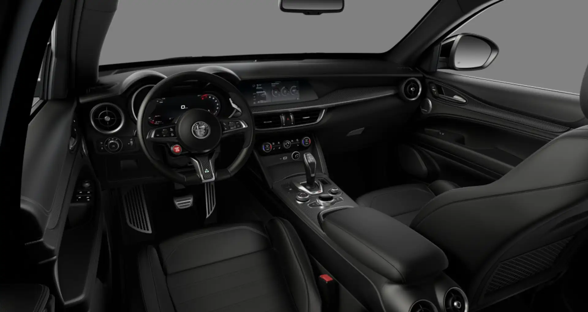 Alfa Romeo Stelvio QV 2.9 Bi-Turbo 520PS|AKRA|VORLAUF|SEPT Grau - 2