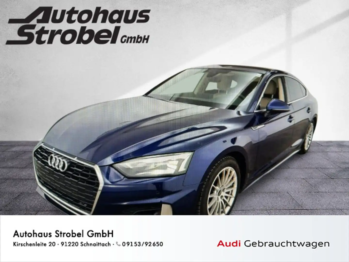 Audi A5 A5 35 2.0 TDI Sportback advanced 35 Blau - 1