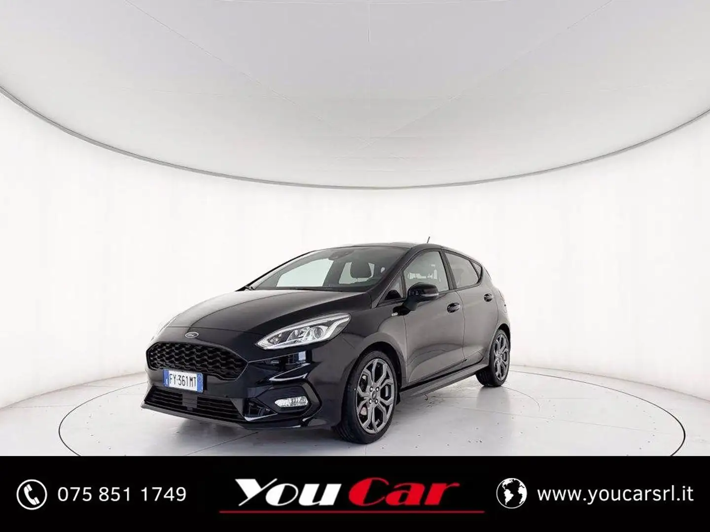 Ford Fiesta 1.1 ST-Line 85cv my19.5 Nero - 1