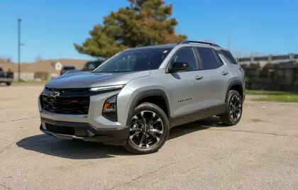 Gray 2025 Chevrolet Equinox RS AWD SUV / Crossover Four-Wheel Drive 8-Speed Automatic