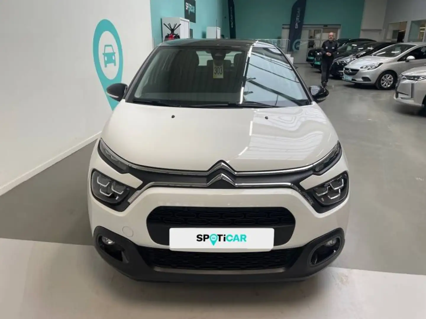 Citroen C3 3 1.2 PureTech 83 S&S MAN Shine White - 2