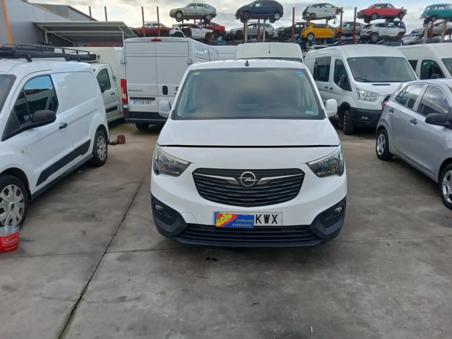 Opel Combo N1 Cargo 1.6TD S&S L 650 Express 100 Blanc - 1