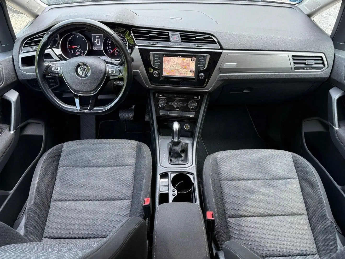 Volkswagen Touran 1.6 TDi 110cv DSG7 Comfortline 7 PL 2e main Noir - 2