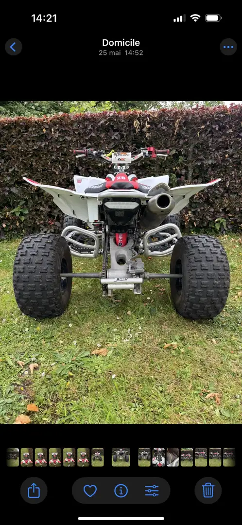 Yamaha YFZ 450 origine - 1