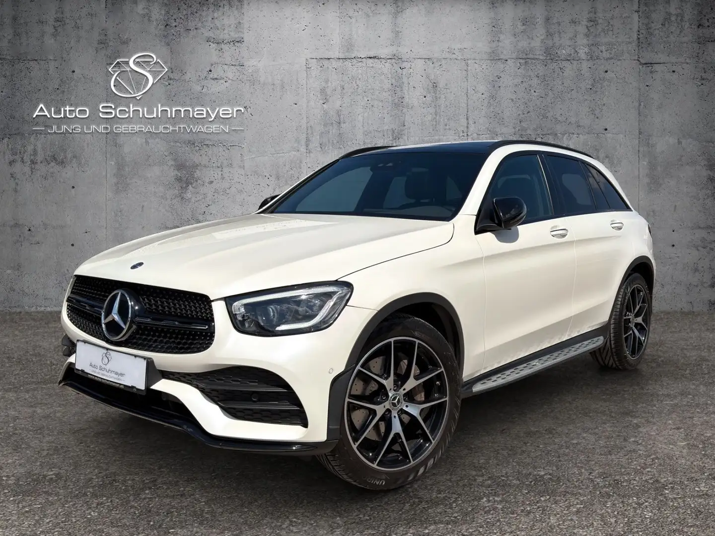 Mercedes-Benz GLC 220 d 4MATIC AMG Line Aut. Weiß - 1