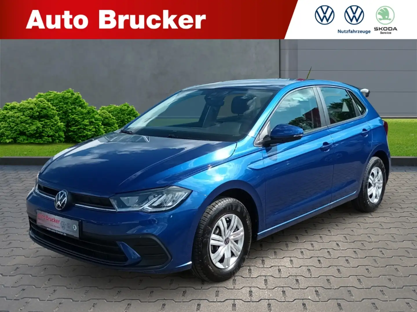 Volkswagen Polo 1.0+Berganfahrassistent+Klimaanlage+Multifunktions Blau - 1